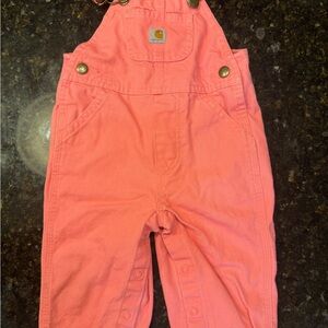 Carhartt Kids Coral Overalls